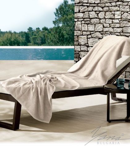 Chaise-longue towel Riton ecru