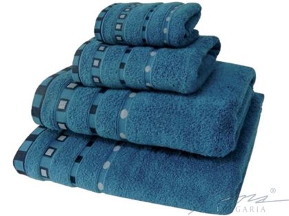 Microcotton towel Mishel petrol