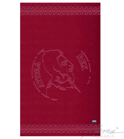 Beach towel velour ATTILA BEACH bordo