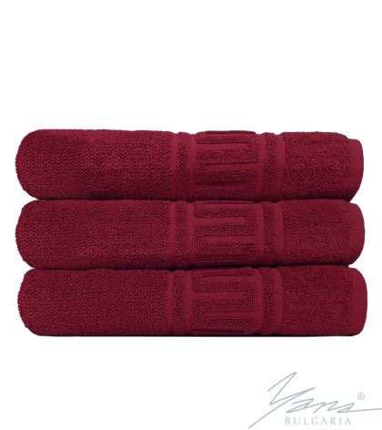 Towel menader bordeaux