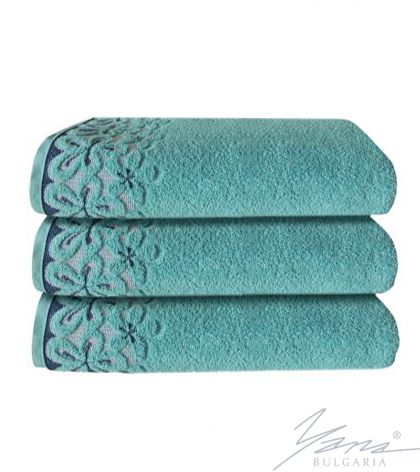 Microcotton towel Dante aqua