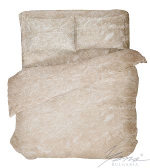 Спално бельо класик Омбре беж