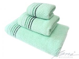 Microcotton towel B 584 Popcorn mint