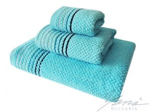 Microcotton towel B 584 Popcorn turquoise