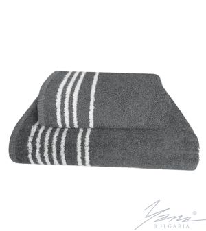 Microcotton towel C 241 grafit / grey