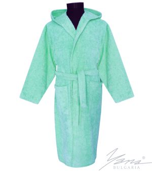 Adult bathrobe Riton mint