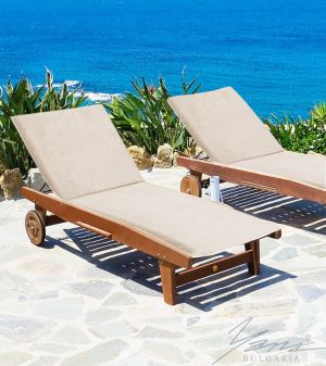Chaise-longue towel Riton ecru