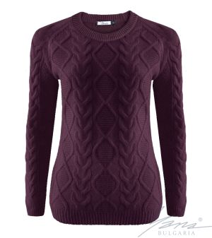Джемпер женский бардо