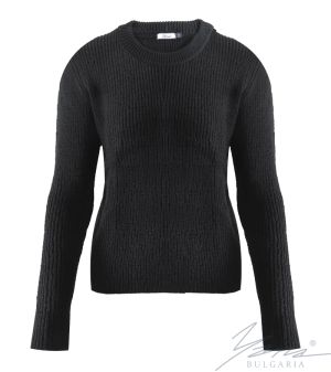 Джемпер женский светло черньй