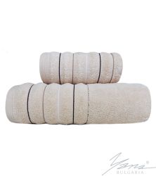 Handtuch aus Mikro-Baumw. B 411 naturfarben