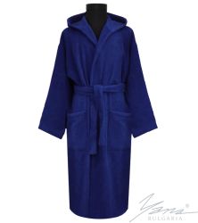 Bademantel für Erwachsene Rhyton dunkelblau