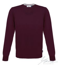 Herrenpullover, Rundausschnitt, dukelblau