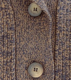 Damenpullover mit hohem Rollkragen melange
