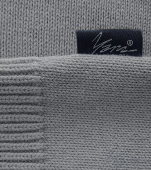 Men's polo collar shirt, short sleeves, gray